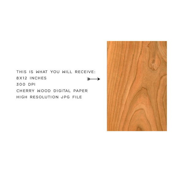 Wood Texture Cherry Wood 2 - Background Digital Paper - Product background Photo of Real Natural Wood - Instant Download Digital Clipart