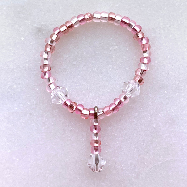 Mini Necklace for 6 inch figures 1:12 or 1:6 scale - Handmade Jewelry Crystals, Glass, Swarovski