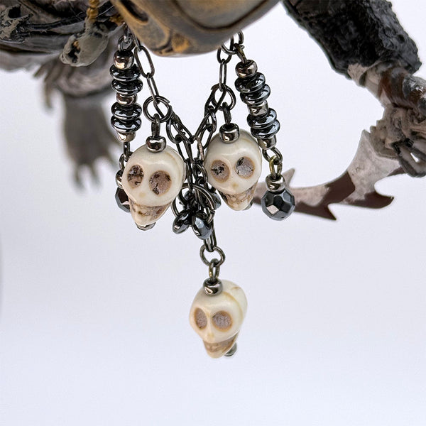 Mini Necklace for 6 inch figures 1:12 or 1:6 scale - Handmade Jewelry Crystals, Glass, Swarovski