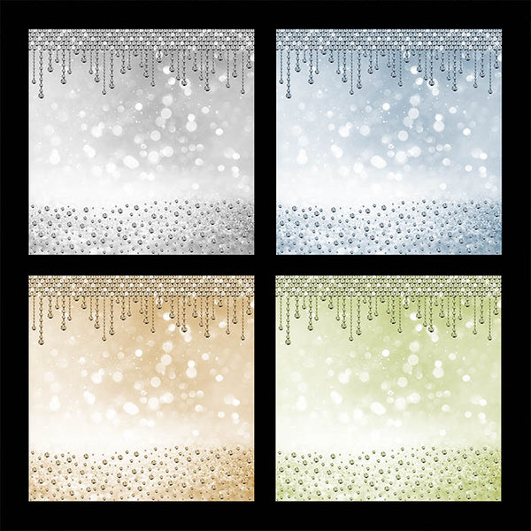 Diamonds Bokeh 01 Backgrounds - Clip Art sparkly gemstone - 12 High Resolution Images - Instant Download Digital Clip art
