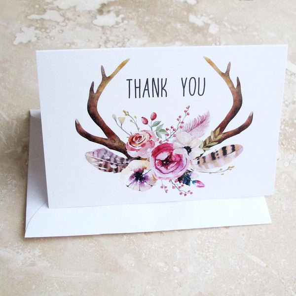 Thank You Cards with 3 Different Designs Set of 30 cards & 30 envelopes ALL Occasion Christmas Birthday Wedding, Baby Shower, Anniversary