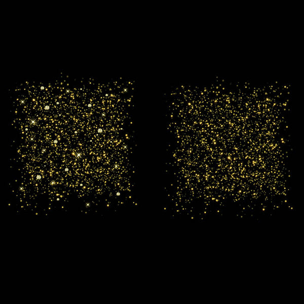 Yellow Gold Round Glitter Dust & Diamonds 01 - sparkly 8 PNG Transparent Overlays High Resolution - Instant Download Digital Clip art