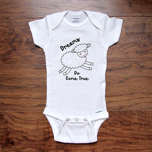 Dreams Do Come True - boho camping mountains kids baby onesie shirt Infant, Toddler & Youth Soft Shirt Hello Handmade