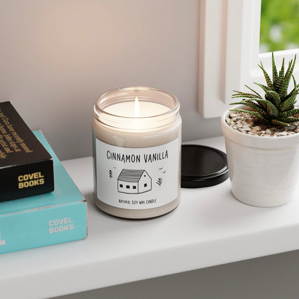 Relaxing Scented Soy Candle 9oz  | Aromatherapy Gift, Home Decor, Self-Care, Eco-Friendly, Candle Lovers