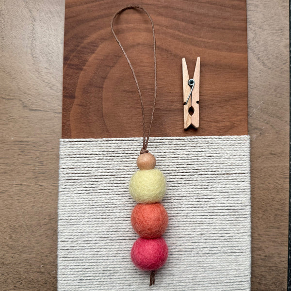 Essential Oil Diffuser, Car Air Freshener, Car hanging, Car Freshies, Felt Wool Diffuser, Office Diffuser, Aromatherapy Closet Sachet