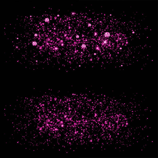 Bright Pink Round Glitter Dust & Diamonds 01 - sparkly 8 PNG Transparent Overlays High Resolution - Instant Download Digital Clip art