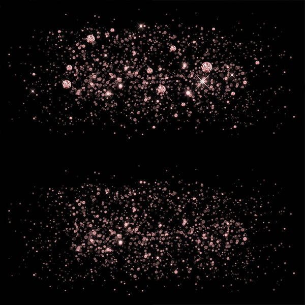 Dusty Rose Round Glitter Dust & Diamonds 01 - sparkly 8 PNG Transparent Overlays High Resolution - Instant Download Digital Clip art