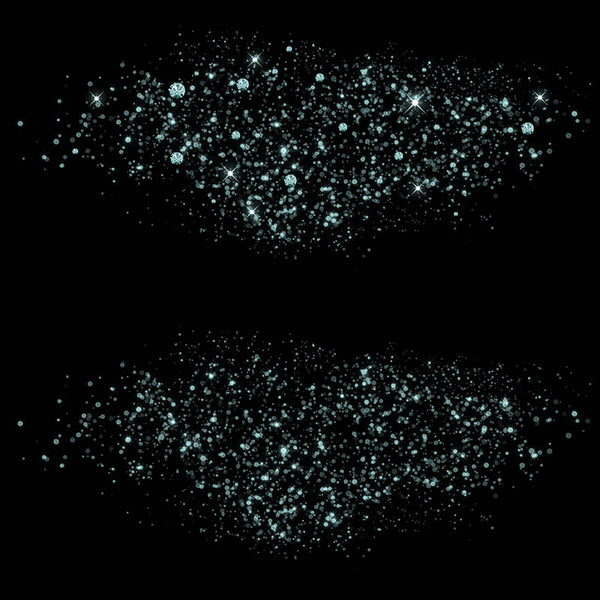 Dusty Teal Round Glitter Dust & Diamonds 01 - sparkly 8 PNG Transparent Overlays High Resolution - Instant Download Digital Clip art