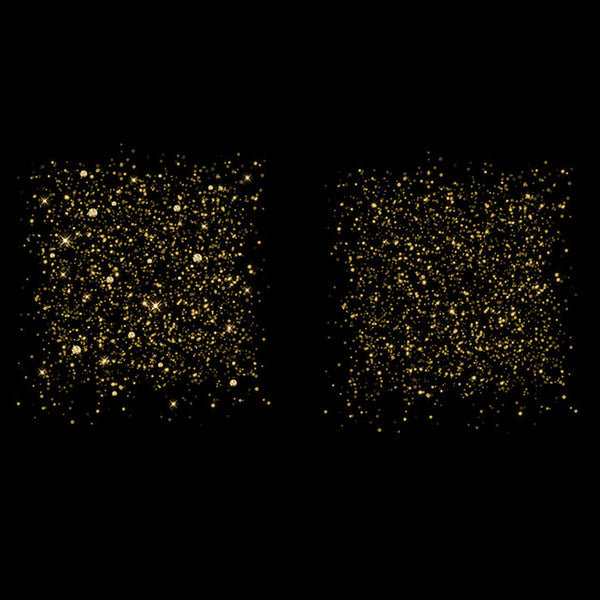 Gold Round Glitter Dust & Diamonds 01 - sparkly 8 PNG Transparent Overlays High Resolution - Instant Download Digital Clip art