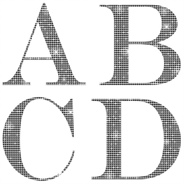 Letters Alphabet Diamonds Capital Letters 01 - These are Clip Art NOT Font - 26 PNG Transparent Images - Instant Download Digital Clip art
