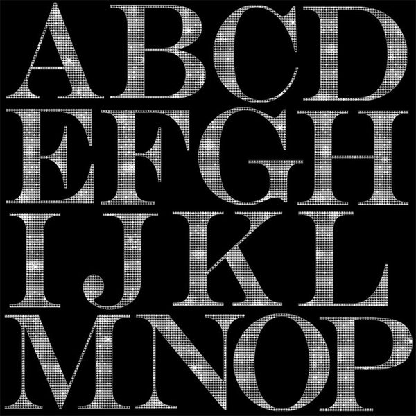 Letters Alphabet Diamonds Capital Letters 01 - These are Clip Art NOT Font - 26 PNG Transparent Images - Instant Download Digital Clip art