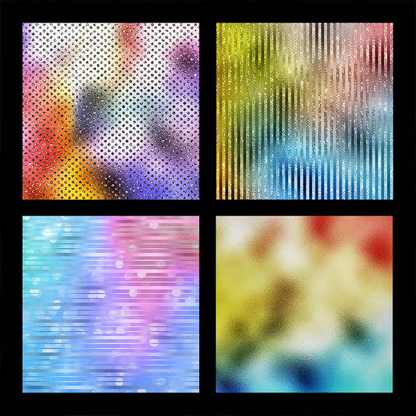 Luxury Iridescent 02 Glitter Backgrounds - 14 High Resolution Images - Instant Download Digital Clip art
