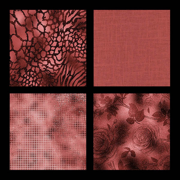 Luxury Rose Gold 02 Glitter Animal Prints Backgrounds - 14 High Resolution Images - Instant Download Digital Clip art