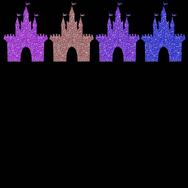 Princess Castle Glitter Texture - 16 Different Colors PNG Transparent Images - Instant Download Digital Clip art