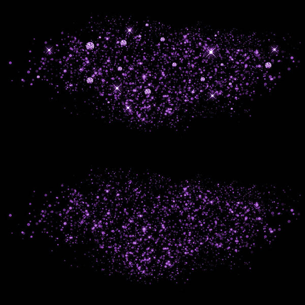 Purple Round Glitter Dust & Diamonds 01 - sparkly 8 PNG Transparent Overlays High Resolution - Instant Download Digital Clip art