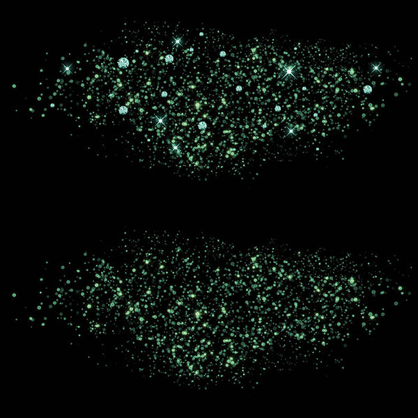 Seafoam Round Glitter Dust & Diamonds 01 - sparkly 8 PNG Transparent Overlays High Resolution - Instant Download Digital Clip art