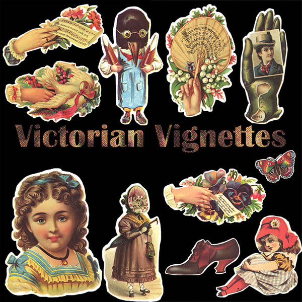 Victorian Vignettes 01 - 30 PNG Transparent Images High Resolution Images - Instant Download Digital Clip art