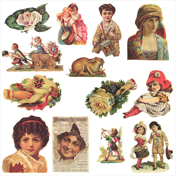 Victorian Vignettes 01 - 30 PNG Transparent Images High Resolution Images - Instant Download Digital Clip art