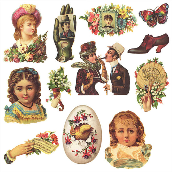 Victorian Vignettes 01 - 30 PNG Transparent Images High Resolution Images - Instant Download Digital Clip art