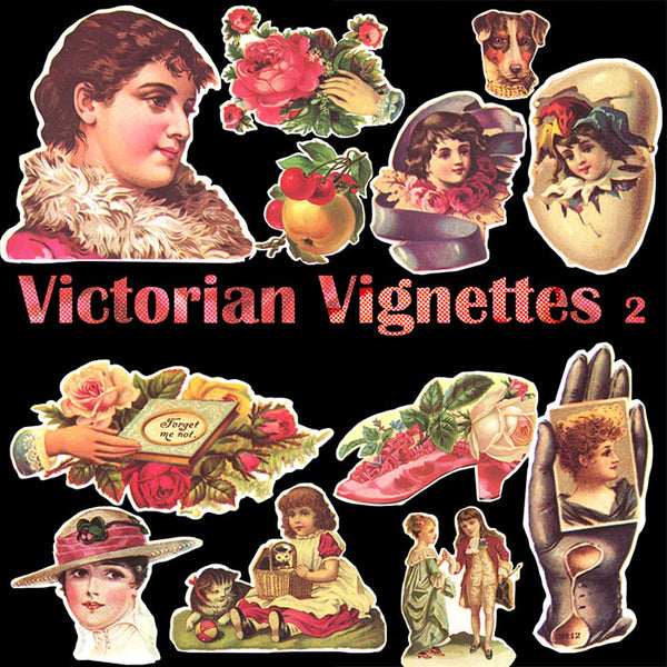 Victorian Vignettes 02 - 24 PNG Transparent Images High Resolution Images - Instant Download Digital Clip art
