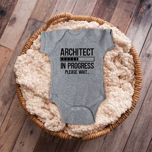 Architect in Progress Please wait...  baby onesie shirt Infant, Toddler & Youth Shirt