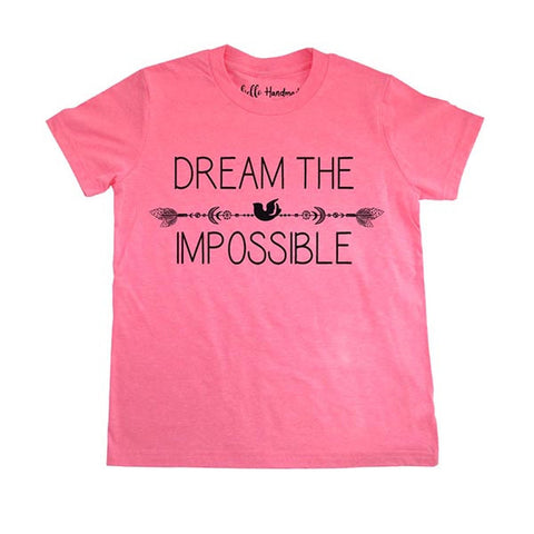 Dream The Impossible - Youth Short Sleeve Crewneck Jersey Tee Shirt