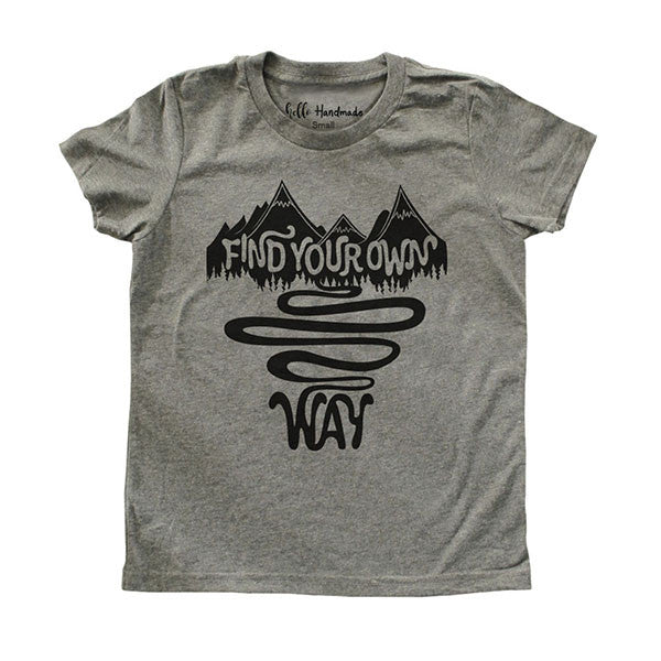 Find your own way - Youth Short Sleeve Crewneck Jersey Tee Shirt