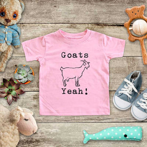 Goats Yeah! Animal zoo trip baby onesie kids shirt Infant & Toddler Youth Soft Shirt