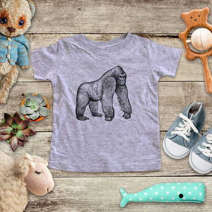 Gorilla graphic animal zoo trip baby onesie kids shirt Infant & Toddler Youth Shirt