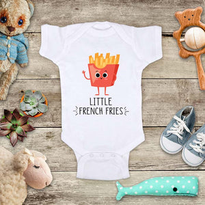 Little French Fries cute Baby Onesie Bodysuit Infant & Toddler Soft Fine Jersey Shirt - Baby Shower Gift