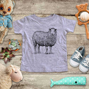Sheep Farm Animal Zoo Trip baby onesie shirt - Infant & Toddler Youth Soft Fine Jersey Shirt