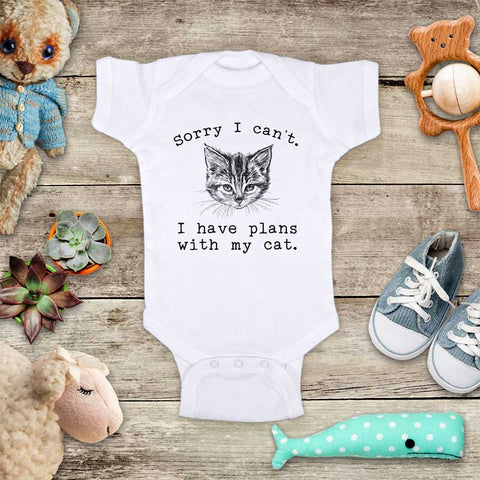 Sorry I can't. I have plans with my cat baby onesie kids shirt - Infant & Toddler Youth Shirt