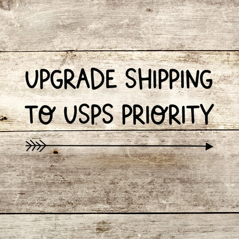 Upgrade Shipping to USPS Priority