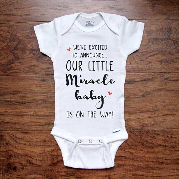 Baby on sales the way onesie